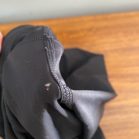Lululemon Fast & Free Crop II size 6 black - Picture 3 of 3